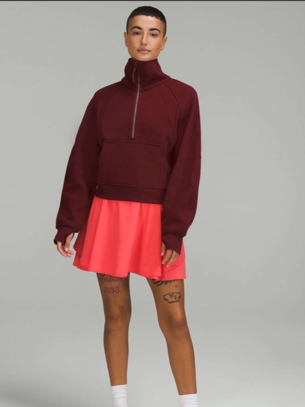Lululemon Scuba Oversized Funnel Neck Half Zip - Picture 2 of 8